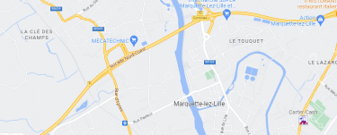 carte de localisation de notre entrepôt